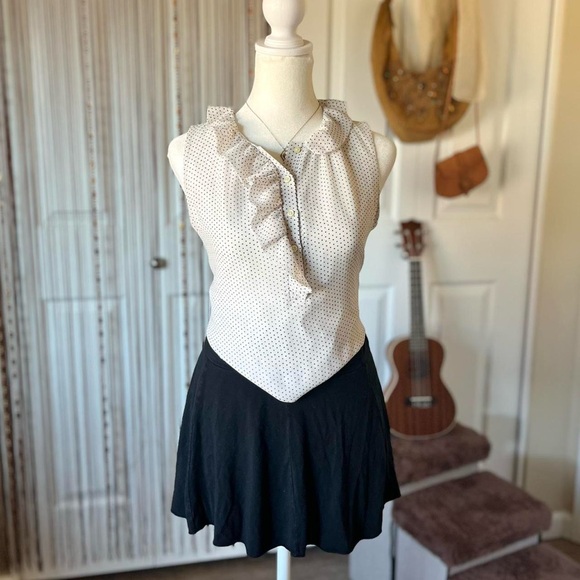 banana republic polka dot blouse - Picture 1 of 5